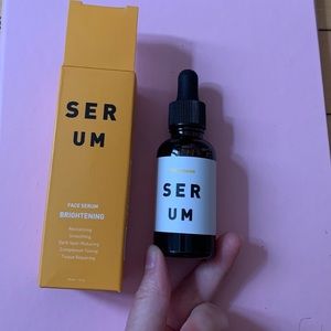Face brightening serum